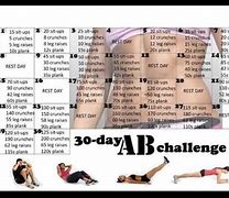 Image result for 30-Day Sit Up Challenge