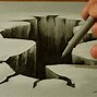 Image result for 3D Sketch Drawing Out of the Paper