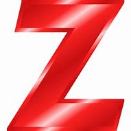 Image result for Red Alphabet Letter Z