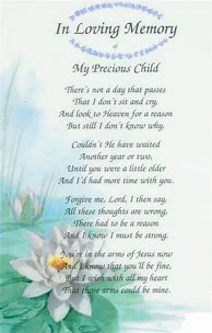 Image result for Baby Funeral Poems