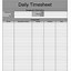 Image result for Daily Time Log Sheet Template