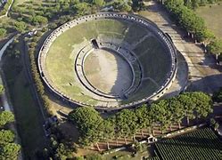 Image result for Pompeii Aerial View