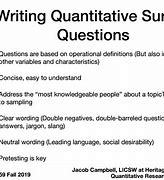 Image result for Types of Quantitative Questionnaire
