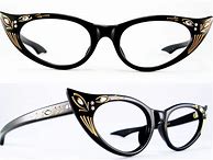 Image result for Old Lady Cat Eye Glasses
