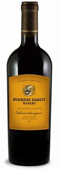 Image result for Behrens Family Merlot Ethan's Cuvee