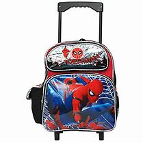 Image result for Spider-Man Backpack with Wheels