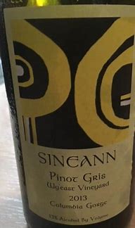 Image result for Sineann Pinot Gris