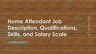 Image result for Home Attendant Responsibilities