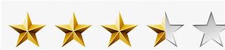 Image result for Four Out of Five Stars No Background