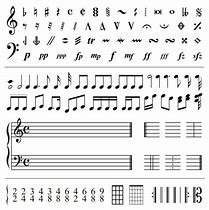 Image result for Music Score Symbols