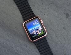 Image result for Apple Cypress Sport Loop On Rose Gold Watch