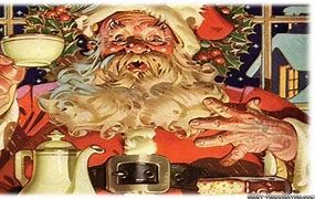 Image result for Vintage Christmas Santa Wallpaper