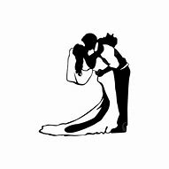 Image result for Free Wedding Silhouette Vector