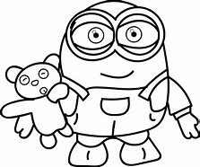 Image result for Drawing Minion Coloring Pages