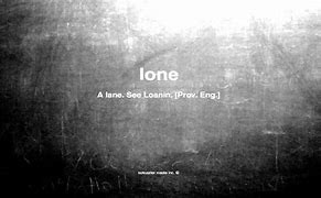 Image result for Lone Mean