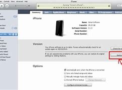 Image result for How to Reset iPhone iTunes