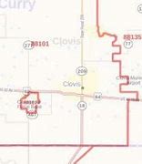 Image result for Map of Clovis New Mexico