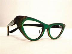 Image result for Green Cat Eye Glasses