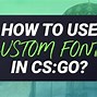 Image result for CS:GO Fonts
