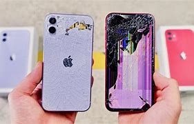 Image result for Broken iPhone 11 Purple
