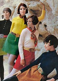 Image result for 1960s Fashion in Yellow