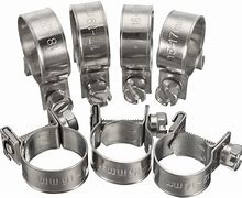 Image result for Small Stainless Steel Wire Fuel Line Pinch Clamps