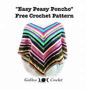 Image result for Easy Peasy Poncho Pattern