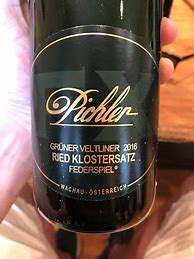 Image result for F X Pichler Gruner Veltliner Federspiel Loibner Klostersatz