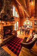 Image result for Snowy Cabin Inside