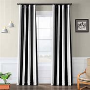 Image result for Green and Black Striped Curtains