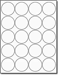 Image result for 2 Inch Round Label Template