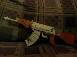 Image result for LEGO AK 47