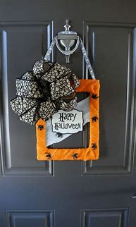 Image result for Scary Halloween Door Hangers