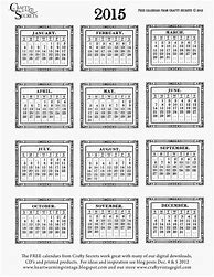 Image result for Old Calendars 2015
