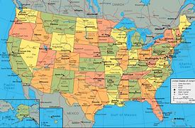 Image result for USA Map North America