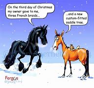 Image result for Funny Christmas Horse