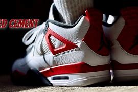 Image result for Jordan 4 Cement Red Box Lid