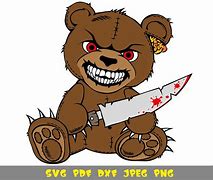 Image result for Creepy Bear Clip Art