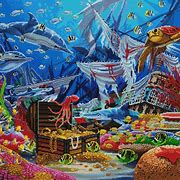 Image result for Sunken Ship Watercolor