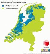 Image result for Netherlands Height Map
