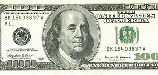 Image result for Old $100 Bill