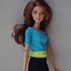 Image result for Barbie Made to Move Light Blue Top