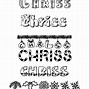 Image result for Chris Name Coloring Pages