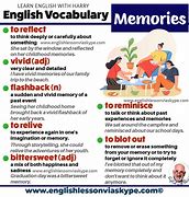 Image result for Words That Describe a Distant Memory