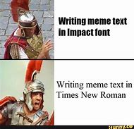 Image result for Times New Roman Meme