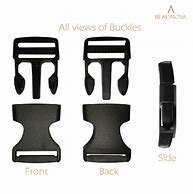 Image result for Plastic Buckle Clips with Strap