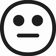 Image result for Neutral Face Emoji