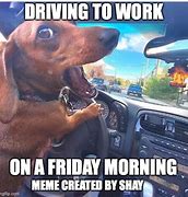 Image result for Driving to Work Meme