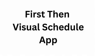 Image result for First Then Visual Schedule 1 Icon