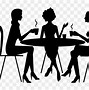 Image result for Family of 5 at Dinner Table Clip Art